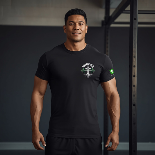 Rooted Reps Isaiah 40:31 Short sleeve t-shirt