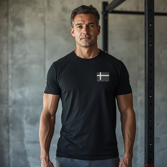 Rooted Reps Proverbs 3:5-6 Short sleeve t-shirt