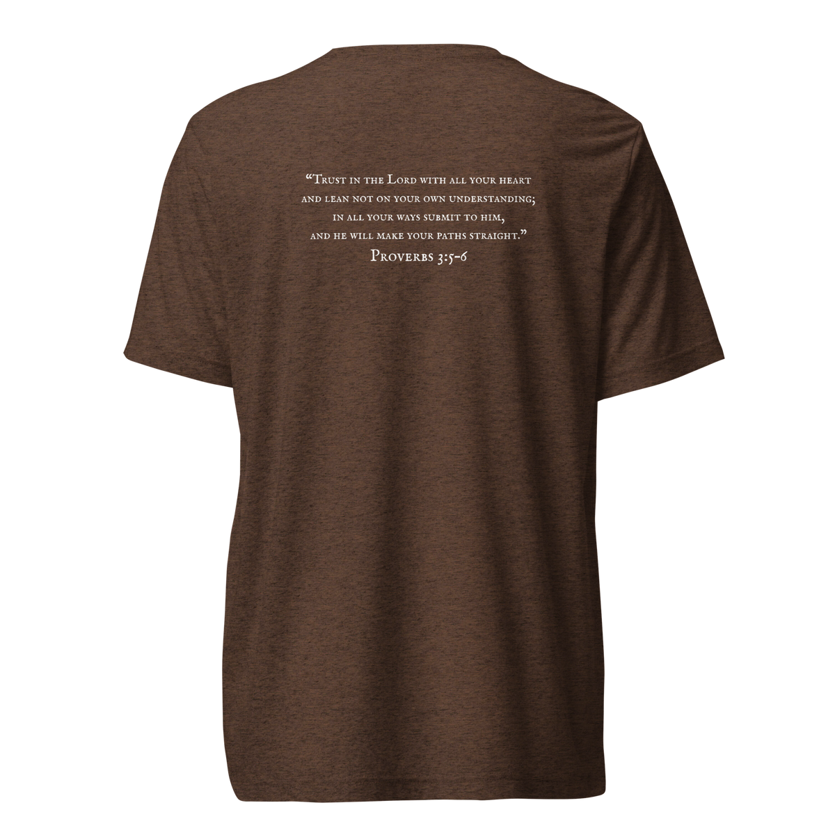 Rooted Reps Proverbs 3:5-6 Short sleeve t-shirt