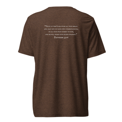 Rooted Reps Proverbs 3:5-6 Short sleeve t-shirt