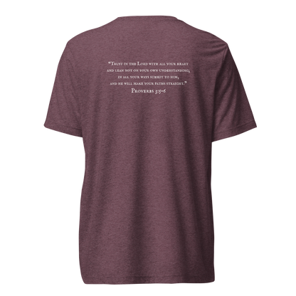 Rooted Reps Proverbs 3:5-6 Short sleeve t-shirt