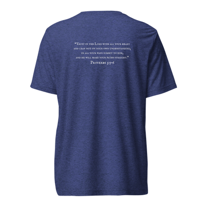 Rooted Reps Proverbs 3:5-6 Short sleeve t-shirt