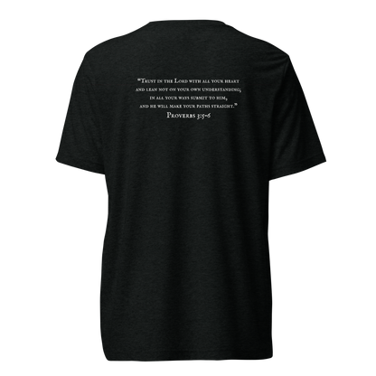 Rooted Reps Proverbs 3:5-6 Short sleeve t-shirt