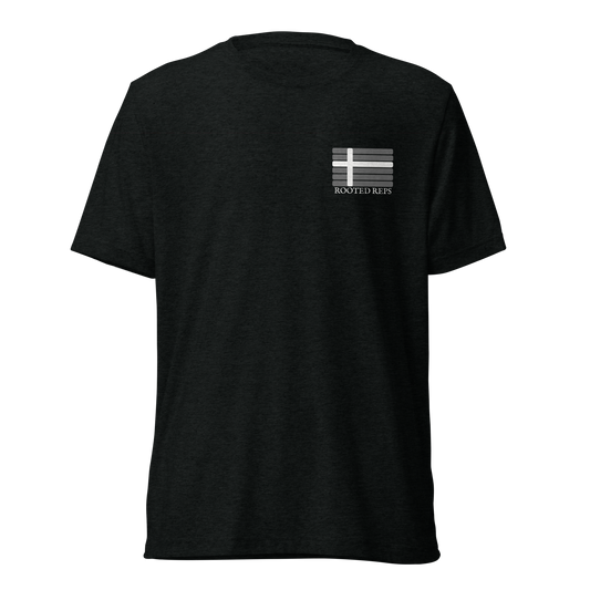 Rooted Reps Proverbs 3:5-6 Short sleeve t-shirt