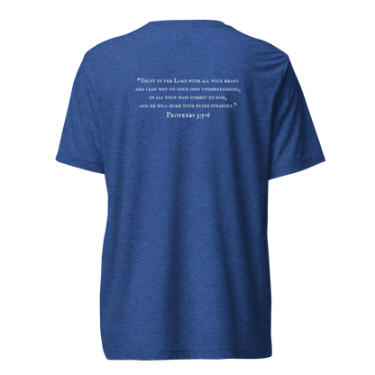 Rooted Reps Proverbs 3:5-6 Short sleeve t-shirt